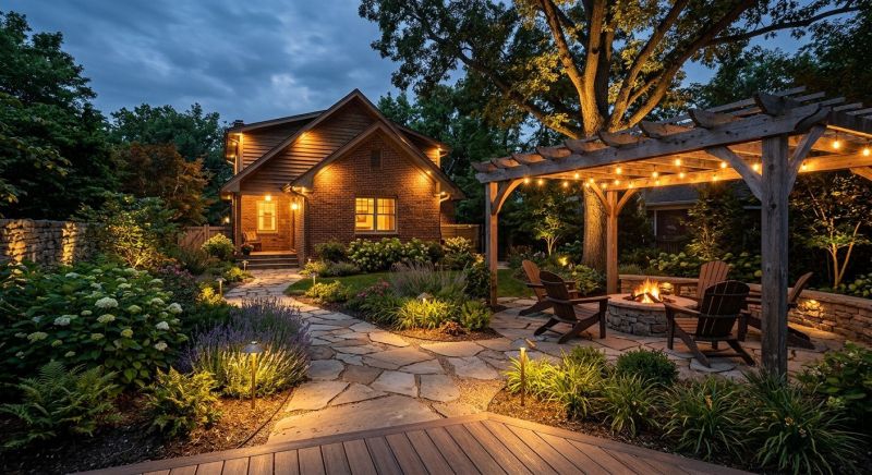 Backyard Lighting Service in Kansas City, MO