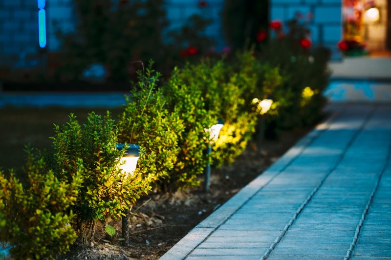 Garden Lighting Installation in Orem, UT