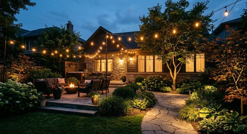 Pond Lighting Installation in Orem, UT
