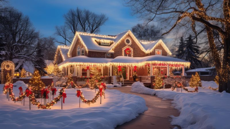 Seasonal Lights Installation in Olathe, KS